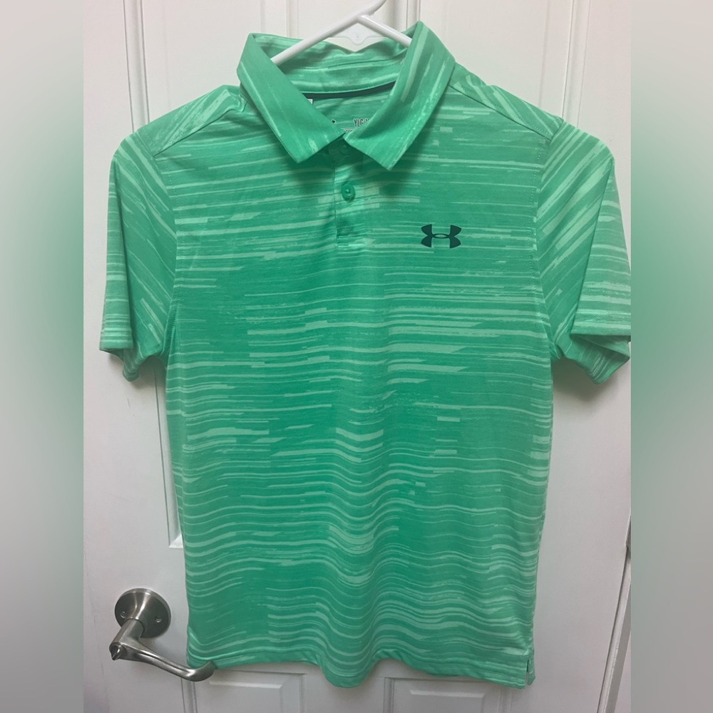 Under Armour Striped Polo Shirt